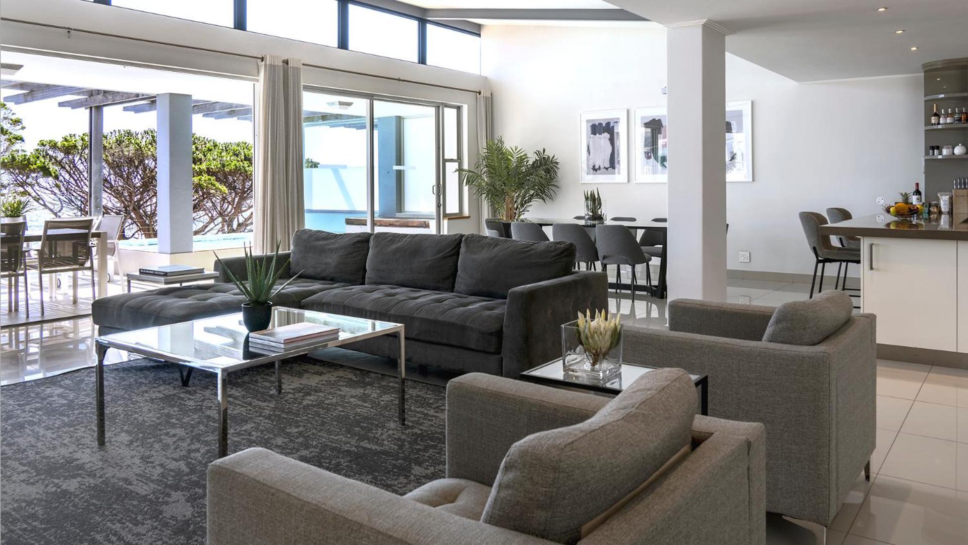 Blue Views Penthouse Beachfront Apartment With Pool Cape Town Bagian luar foto