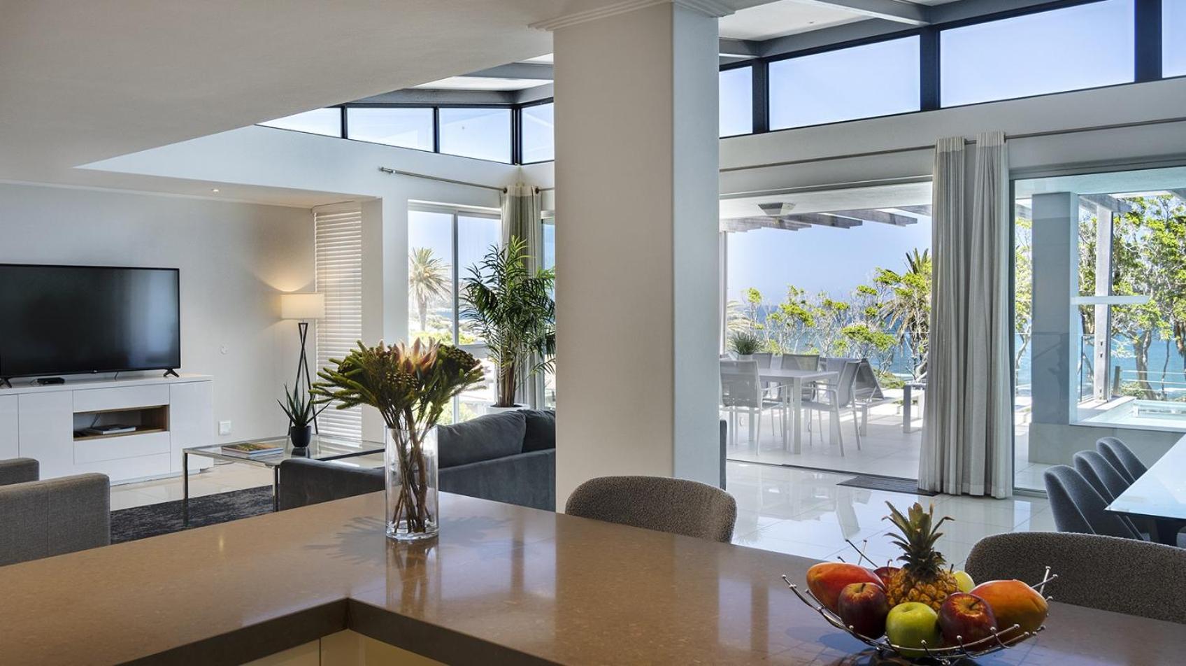 Blue Views Penthouse Beachfront Apartment With Pool Cape Town Bagian luar foto