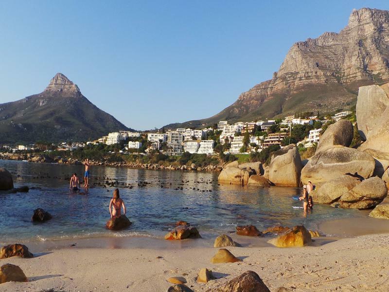 Blue Views Penthouse Beachfront Apartment With Pool Cape Town Bagian luar foto