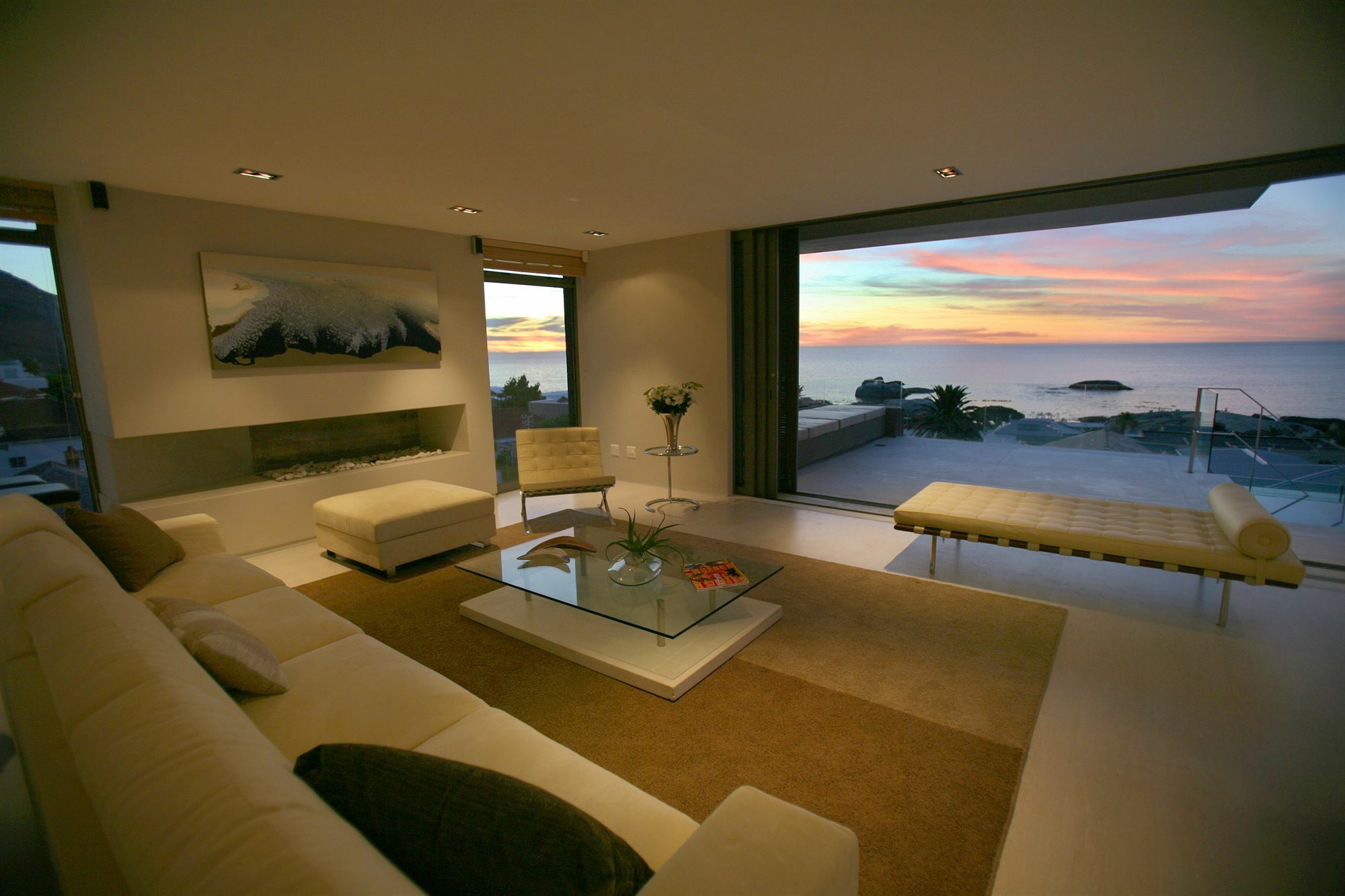 Blue Views Penthouse Beachfront Apartment With Pool Cape Town Bagian luar foto