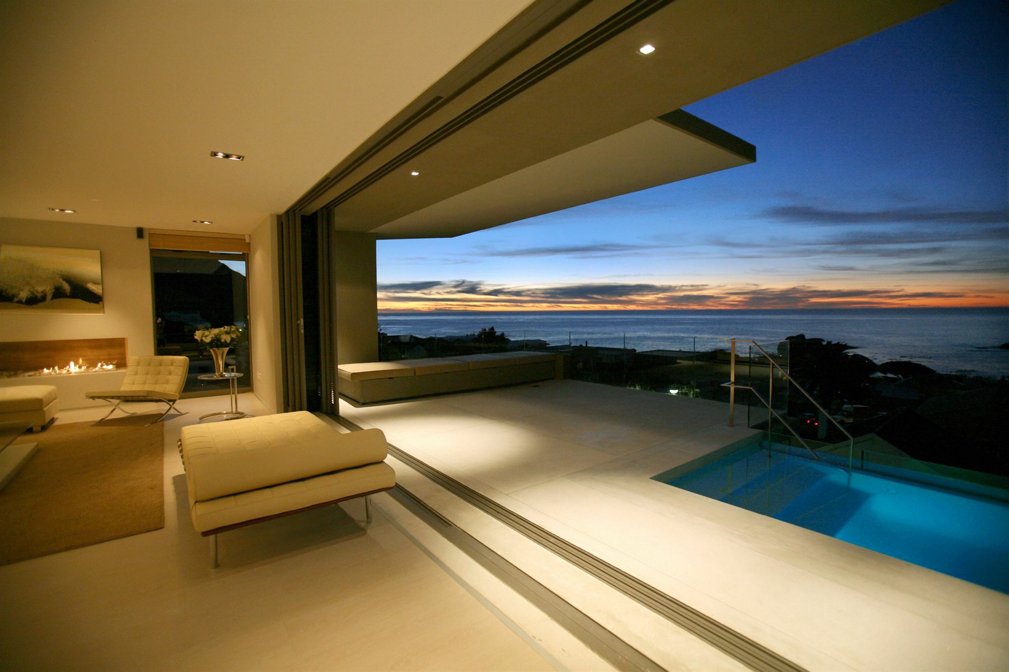 Blue Views Penthouse Beachfront Apartment With Pool Cape Town Bagian luar foto